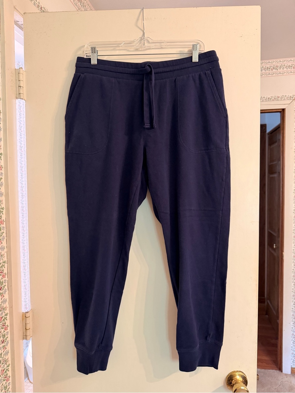 GAP Women's Navy Blue Cozy Jogger Pants